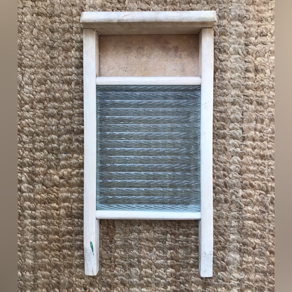 Small vintage washboard